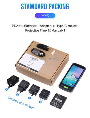 Κινητό τερματικό Custom Android Pda 4G LTE Wifi 1d 2d Barcode Scanner Pda