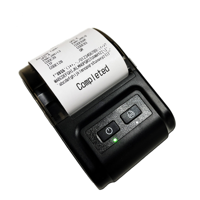 58mm φορητός φορητός εκτυπωτής Bluetooth με επαναφορτιζόμενη μπαταρία