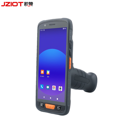 Android 11 Βιομηχανικό Ταμπλέτ Pda Χειροκίνητο Η/Υ 5,5 ιντσών HD Εικονική οθόνη Ακατάπαυστος QR κωδικός σαρωτής