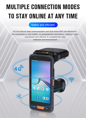 Προσαρμοσμένο εργοστάσιο Android 11 4g Rfid Αδιάβροχο Τερματικό Κινητών Δεδομένων Βιομηχανικό Χεριζόμενο Ακατάπαυστο Pdas