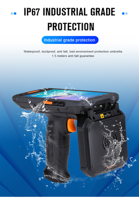 2025 Android Barcode Scanner 9000mAh Handheld Rugged Android 11 PDA 4G Wi-Fi Data RFID Inventory 1D/2D/QR Inventory Scanner Ηλεκτρονική συσκευή που χρησιμοποιείται για την ανίχνευση γραμμικών κωδικών