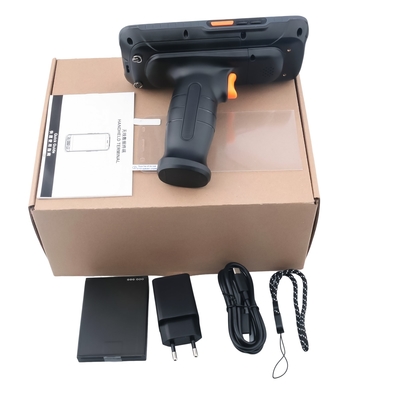 Χεριζόμενο Android RFID Reader 1d 2d Barcode Scanner και Screen Reader με USB Android 11 λειτουργικό σύστημα 5.5 ιντσών Μέγεθος οθόνης